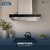 Campana extractora tipo T de pared 60 cm TOUCH Acero Inoxidable 3 velocidades sensor digital y touch Halle 60 FLINE - FLINE