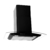 Campana extractora de cocina de pared 76 cm cristal curvo Negra controles touch Copenhague 76 FLINE - comprar en línea