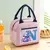 Bolsa/Lancheira Térmica Infantil Stitch Disney (Escolha a Inicial do Nome)