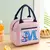 Bolsa/Lancheira Térmica Infantil Stitch Disney (Escolha a Inicial do Nome)