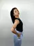 Regata Mary em Ribana - Rosa Norte Clothes - Moda Feminina