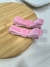 Par Laço chanel Veludo Rosa Bebê - comprar online