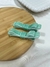 Par Laço chanel Veludo Verde - comprar online