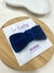 Laço Dora Veludo Azul - comprar online