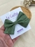 Laço Linho pontas Verde Militar - comprar online