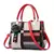 Bolsa de Ombro Feminina Vittoria Plaid na internet