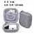 Mini Case Organizadora de Couro para Fones e Cabos - Compacta, Chic e Indispensável!
