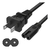 Imagen de Cable De Poder Corriente 110V Tipo 8 Grabadora TV PS4 1.5 Mt
