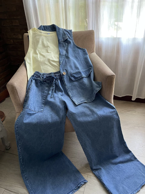 Chaleco Santo Denim