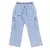 CALÇA JEANS CARGO BAGGY LRG DENIN - Dutumob