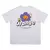 CAMISETA ORANGE FLOWERS - BRANCA - comprar online