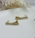Earcuff de zircônias
