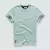 camiseta de verão masculina de algodão
