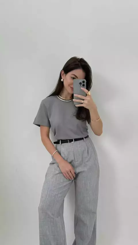 [SA] T-SHIRT BASIC GOLA REDONDA - comprar online