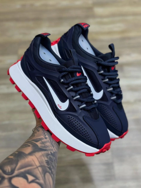 Nike Air Bailleli 'Navy Blue/ Red Thunder Pulse'