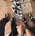 Nike Dunk Low x The North Face 'Off White and Black' na internet