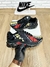 Imagem dos tênis Nike Air Max Plus TN 'Orbit', destacando seu design colorido e moderno com sola arredondada.