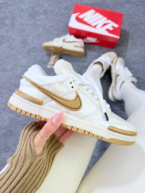 Nike Dunk Low Twist 'White/ Gold'