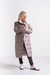 Parka Reversible Blanca y Rosa