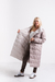 Parka Reversible Blanca y Rosa - Cardamomo