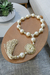 Colar de Mesa Religioso - Divino Dourado c/ Pérola - comprar online