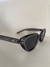 Óculos de Sol Gatinho Kate - Acetato preto Transparente - loja online