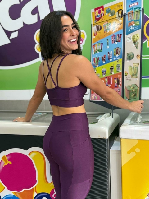 Conjunto de calça + top Amazônia