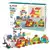 Bloco Duplo Trem Encaixe Infantil 78 Pecas