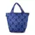 Bolsa de compras con cierre FLORES AZUL en internet