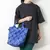 Bolsa de compras con cierre FLORES AZUL - comprar online
