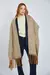 Bufanda Big Size NUBE CELESTE/CAMEL en internet