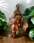 Máscara Ganesha - Bronce 18 cm - Colores de la India