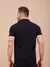Camiseta Polo Masculina TXC Custom MC Bordada Preto 6547