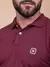 Camiseta Polo Masculina TXC Regular Classic Bordado Bordô 6797