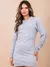 Vestido Country Moletom TXC Custom Bordado Mescla 40012V
