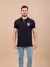 Camiseta Polo Masculina TXC Custom MC Bordada Preto 6547