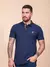 Camiseta Polo Masculina TXC Regular Classic Bordado Marinho 6795