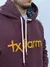 Moletom Country Masculino Texas Farm Bordado Vinho MT061