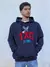 Moletom Masculino TXC Custom ML Bordado Vinho e Marinho 3362