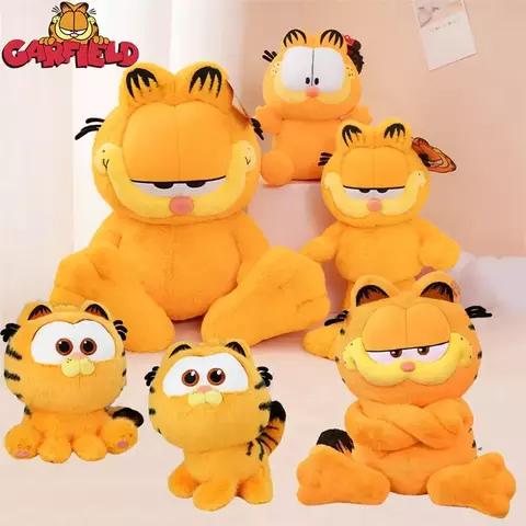 Original garfield família pelucia