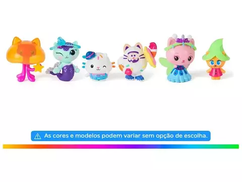 Boneco Gabbys Dollhouse O Filme Kit Personagens