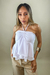 Imagem do CROPPED AMARRAÇÃO LINA BRANCO