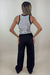 BLUSA BÁSICA LISTRADA CAROL - loja online