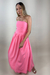 VESTIDO MIDI SEM ALÇAS EMA - Jullas Moda Feminina
