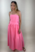VESTIDO MIDI SEM ALÇAS EMA - comprar online