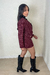 CASACO TWEED BORDÔ SAM - Jullas Moda Feminina
