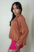 BLUSA BATA WESTERN CARAMELO TINA na internet