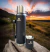 combo termo 1.3L + mate acero NEGRO 