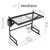 Rack secaplatos de acero inoxidable  - comprar online