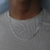 925 prata 4mm figaro corrente colar - comprar online